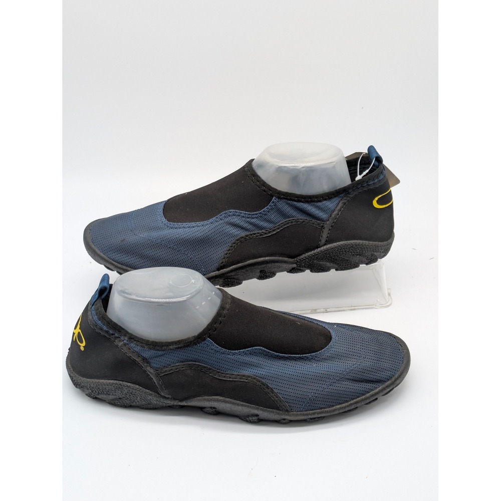 OP Monterey Water Shoes Mens Size 10 Black Navy Slip On Beach River NWT
